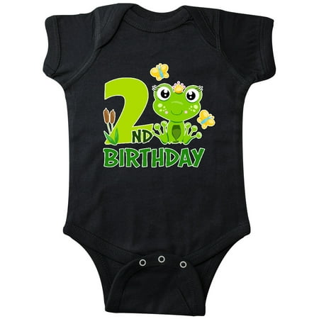 Inktastic 2nd Birthday Princess Frog Gift Baby Girl Bodysuit 
Inktastic 2nd Birthday Princess Frog Gift Baby Girl Bodysuit