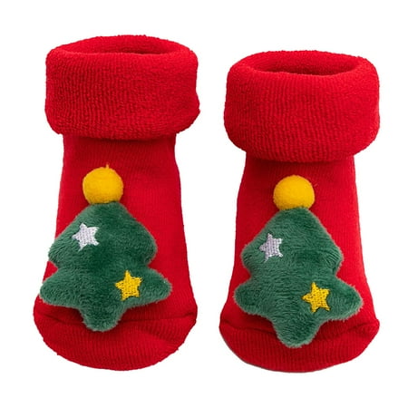 Girls Socks Christmas Newborn Cartoon Winter Thickened Antiskid Floor Socks Clear M
Girls Socks Christmas Newborn Cartoon Winter Thickened Antiskid Floor Socks Clear M