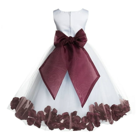 Ekidsbridal Satin Floral Petals Rose Tulle White Flower Girl Dress Formal Evening Gown Pretty Princess Wedding Photoshoot Ballroom 007 12
Ekidsbridal Satin Floral Petals Rose Tulle White Flower Girl Dress Formal Evening Gown Pretty Princess Wedding Photoshoot Ballroom 007 12