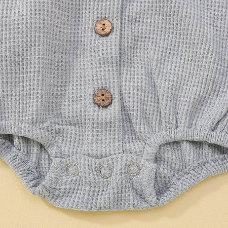 Gubotare Winter Jumpsuit For Baby Boy Baby Girl Boy Clothes Ruffle Cotton Romper Bodysuit One-Piece Jumpsuit Outfit Gray 6-12 Months
Gubotare Winter Jumpsuit For Baby Boy Baby Girl Boy Clothes Ruffle Cotton Romper Bodysuit One-Piece Jumpsuit Outfit Gray 6-12 Months