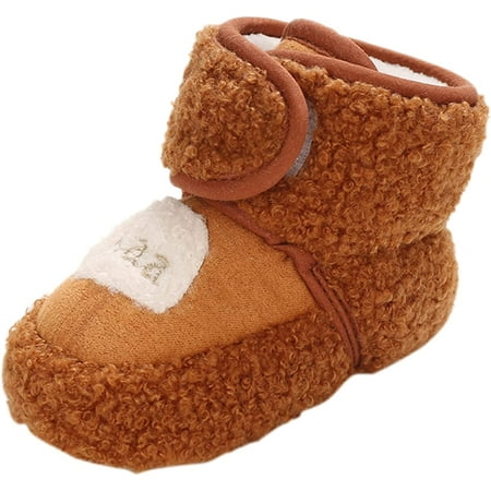 QWZNDZGR Baby Nonslip Lightweight Outdoor Shoes Booties Warm Ankle Fur Booties for Infant Newborn Newborn Infant Crib Shoes
QWZNDZGR Baby Nonslip Lightweight Outdoor Shoes Booties Warm Ankle Fur Booties for Infant Newborn Newborn Infant Crib Shoes