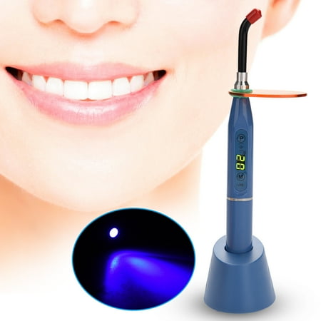 Equipment 5W Big Power Cordless LED Curing Light Lamp Equipment Blue