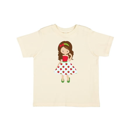 Inktastic Strawberry Girl Cute Girl Brown Hair Skirt Gift Toddler Toddler Girl T-Shirt
Inktastic Strawberry Girl Cute Girl Brown Hair Skirt Gift Toddler Toddler Girl T-Shirt