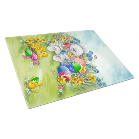 Carolines Treasures APH5528LCB Easter Bunny and Eggs Glass Cutting Board Large 12H x 16W multicolor
Carolines Treasures APH5528LCB Easter Bunny and Eggs Glass Cutting Board Large 12H x 16W multicolor
