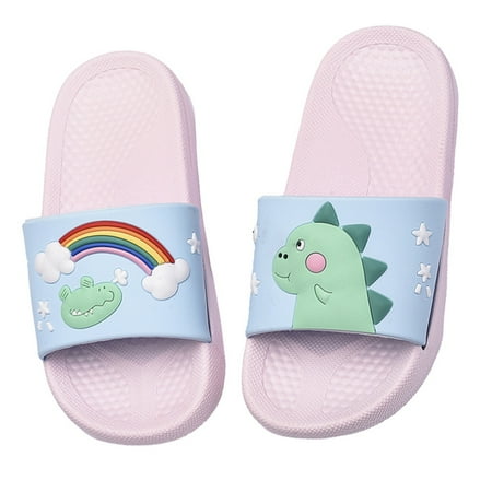 1 Pair of Kids Slippers Cartoon Dinosaur Lovely Anti-slip Summer Slippers Children Footwear - Size 30/31 13.5US 13UK 31.5EU (Pink)
1 Pair of Kids Slippers Cartoon Dinosaur Lovely Anti-slip Summer Slippers Children Footwear - Size 30/31 13.5US 13UK 31.5EU (Pink)