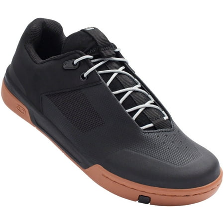 Crank Brothers Stamp Lace Men s Flat Shoe - Black/Silver/Gum Size 7