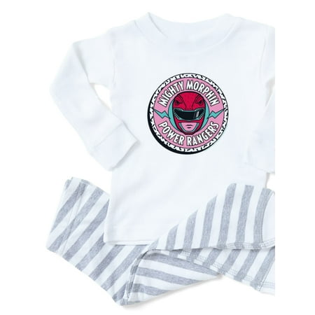 CafePress - Mighty Morphin Power Rangers Red Ran - Toddler Long Sleeve Pajama set