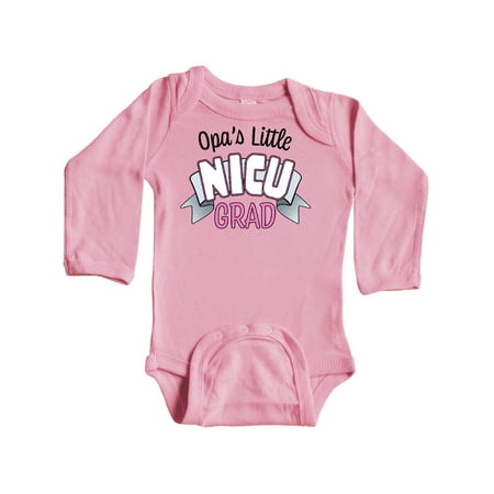 Inktastic Opa s Little Nicu Grad in Pink with Banner Gift Baby Boy or Baby Girl Long Sleeve Bodysuit
Inktastic Opa s Little Nicu Grad in Pink with Banner Gift Baby Boy or Baby Girl Long Sleeve Bodysuit