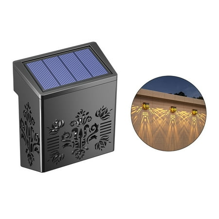 Warm Light Solar Outdoor Wall Lamp Decoration Garden Decorative Waterproof Front Door Creative Hollow Courtyard Lights
Warm Light Solar Outdoor Wall Lamp Decoration Garden Decorative Waterproof Front Door Creative Hollow Courtyard Lights