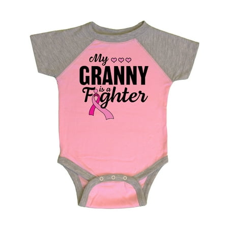 Inktastic Breast Cancer Awareness My Granny is a Fighter Gift Baby Boy or Baby Girl Bodysuit
Inktastic Breast Cancer Awareness My Granny is a Fighter Gift Baby Boy or Baby Girl Bodysuit