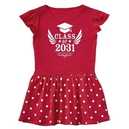 Inktastic Class of 2031 with Graduation Cap and Wings Gift Baby Girl Dress
Inktastic Class of 2031 with Graduation Cap and Wings Gift Baby Girl Dress
