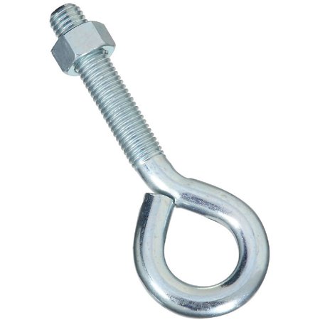 National 5/8 In. x 6 In. Zinc Eye Bolt with Hex Nut
National 5/8 In. x 6 In. Zinc Eye Bolt with Hex Nut