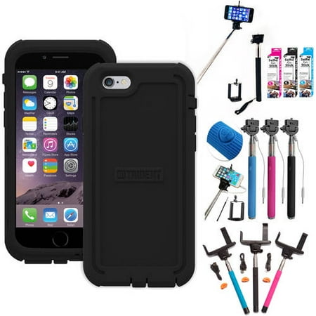 Trident Case + Selfie Stick Bundle