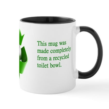 CafePress - Funny Recycled Toilet Bowl Mug - 11 oz Ceramic Mug - Novelty Coffee Tea Cup
CafePress - Funny Recycled Toilet Bowl Mug - 11 oz Ceramic Mug - Novelty Coffee Tea Cup