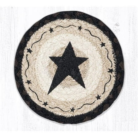 Capitol Importing 79-313PSB 7 x 7 in. LC-313 Primitive Black Star Round Large Coaster
Capitol Importing 79-313PSB 7 x 7 in. LC-313 Primitive Black Star Round Large Coaster