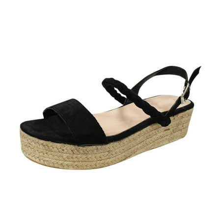 GNEIKDEING Sandals For Women Ladies Solid Wedges Casual Buckle Roman Shoes Sandals Gift on Clearance
GNEIKDEING Sandals For Women Ladies Solid Wedges Casual Buckle Roman Shoes Sandals Gift on Clearance