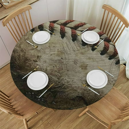 Orinice Baseball Round Table Cover Stain Resistant Washable Indoor Outdoor Tablecloth Kitchen Dining Wedding Parties 100% Polyester Fiber 31-35
Orinice Baseball Round Table Cover Stain Resistant Washable Indoor Outdoor Tablecloth Kitchen Dining Wedding Parties 100% Polyester Fiber 31-35