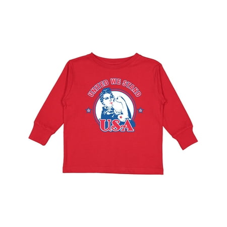 Inktastic Rosie Riveter United USA Gift Toddler Toddler Girl Long Sleeve T-Shirt
Inktastic Rosie Riveter United USA Gift Toddler Toddler Girl Long Sleeve T-Shirt