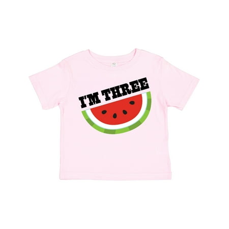 Inktastic I m Three 3rd Birthday Watermelon Gift Toddler Boy or Toddler Girl T-Shirt
Inktastic I m Three 3rd Birthday Watermelon Gift Toddler Boy or Toddler Girl T-Shirt