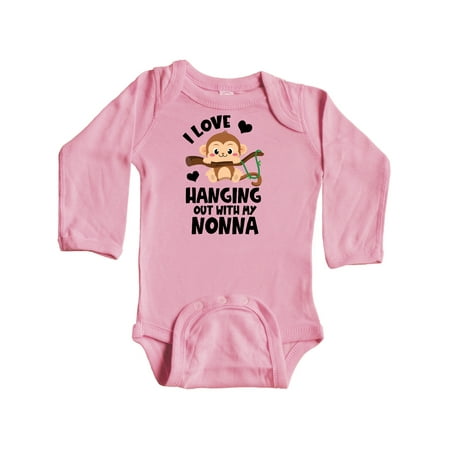 Inktastic Monkey I Love Hanging out with My Nonna Gift Baby Boy or Baby Girl Long Sleeve Bodysuit
Inktastic Monkey I Love Hanging out with My Nonna Gift Baby Boy or Baby Girl Long Sleeve Bodysuit