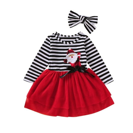 Utoimkio Christmas Dress for Girls Clearance Long Sleeve Princess Dresses for Girls Christmas Autumn Winter Girl Striped Embroidered Santa Long-sleeved Mesh Dress Headband Set
Utoimkio Christmas Dress for Girls Clearance Long Sleeve Princess Dresses for Girls Christmas Autumn Winter Girl Striped Embroidered Santa Long-sleeved Mesh Dress Headband Set