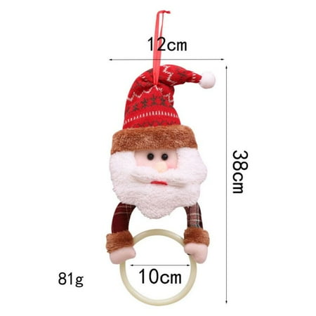 CUTELOVE Christmas Santa Claus Elk Rag Towel Hanging Ring Racks Holder Decorations for Home Kitchen Bathroom Christmas Tree Pendants
CUTELOVE Christmas Santa Claus Elk Rag Towel Hanging Ring Racks Holder Decorations for Home Kitchen Bathroom Christmas Tree Pendants