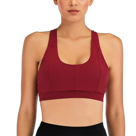 Workout Sports Bras for Women Running Yoga Top Fitness Clothes Back Cross Backless 2XL
Workout Sports Bras for Women Running Yoga Top Fitness Clothes Back Cross Backless 2XL