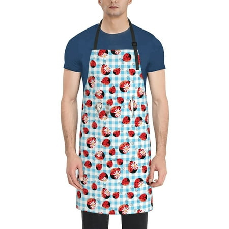 Ocsxa Flowers and Lady Bugs Apron With Pockets Kitchen Bib Waterproof Resistant Women Men Unisex Adjustable
Ocsxa Flowers and Lady Bugs Apron With Pockets Kitchen Bib Waterproof Resistant Women Men Unisex Adjustable