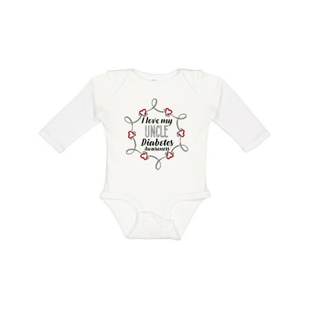 Inktastic I Love My Uncle- Diabetes Awareness Gift Baby Boy or Baby Girl Long Sleeve Bodysuit
Inktastic I Love My Uncle- Diabetes Awareness Gift Baby Boy or Baby Girl Long Sleeve Bodysuit