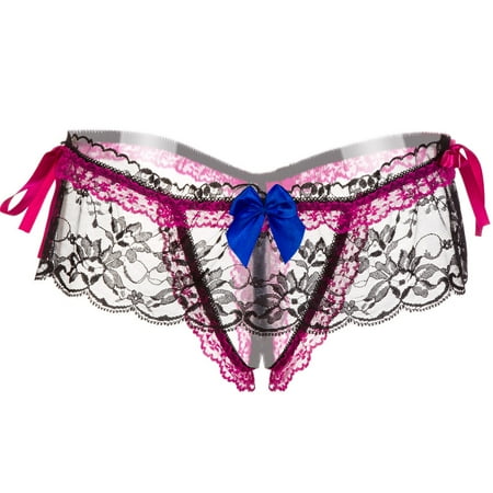 ZXHACSJ Women s Sexy Lace Panties High-Crotch Transparent Floral Briefs Underwear Hot Hot Pink
ZXHACSJ Women s Sexy Lace Panties High-Crotch Transparent Floral Briefs Underwear Hot Hot Pink