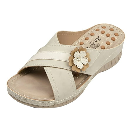 CBGELRT Slipps Shoes for Women Indoor Walking Casual Shoe Summer Vacation Rome Massage Comfortable Light Large Size Sandalsbrown Asian Size 40
CBGELRT Slipps Shoes for Women Indoor Walking Casual Shoe Summer Vacation Rome Massage Comfortable Light Large Size Sandalsbrown Asian Size 40