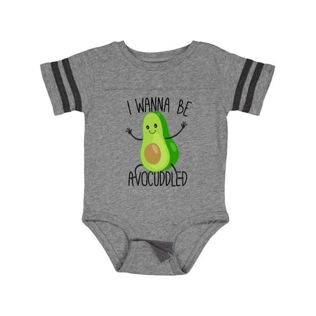 Inktastic I Wanna Be Avocuddled Gift Baby Boy or Baby Girl Bodysuit