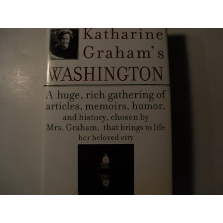 Katherine Grahams Washington Pre-Owned Hardcover B003HFIIZO Katherine Graham