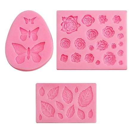 3d Leaf Rose Flower Butterfly Mold Cake Chocolate Rose Flower Epoxy Mold fondant molds silicone chocolate molds silicone mould
3d Leaf Rose Flower Butterfly Mold Cake Chocolate Rose Flower Epoxy Mold fondant molds silicone chocolate molds silicone mould