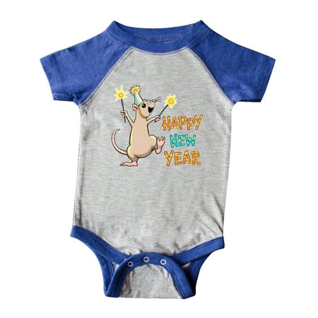 Inktastic Happy New Year Rat with Sparklers in Party Hat Gift Baby Boy or Baby Girl Bodysuit
Inktastic Happy New Year Rat with Sparklers in Party Hat Gift Baby Boy or Baby Girl Bodysuit