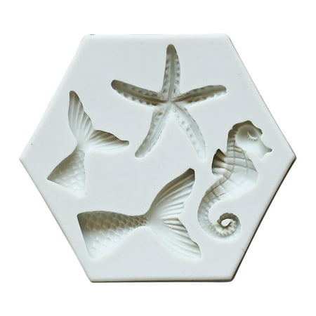 Niovtt Sea Animals Cake Molds Silicone Fondant Mould Pastry Decoration Baking Tray
Niovtt Sea Animals Cake Molds Silicone Fondant Mould Pastry Decoration Baking Tray