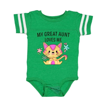 Inktastic My Great Aunt Loves Me with Cute Kitten and Flowers Gift Baby Boy or Baby Girl Bodysuit
Inktastic My Great Aunt Loves Me with Cute Kitten and Flowers Gift Baby Boy or Baby Girl Bodysuit
