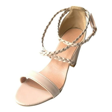 Birdfly Women Sandals Fashionable Faux Leather High-heeled Shoes Lace-up Summer Sandals Size 35-43
Birdfly Women Sandals Fashionable Faux Leather High-heeled Shoes Lace-up Summer Sandals Size 35-43