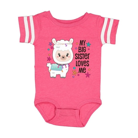 Inktastic My Big Sister Loves Me- cute and happy llama Gift Baby Boy or Baby Girl Bodysuit
Inktastic My Big Sister Loves Me- cute and happy llama Gift Baby Boy or Baby Girl Bodysuit