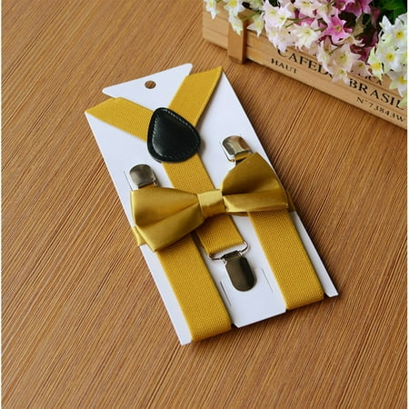 2.5cm Boys Girls Clip-on Elastic Braces Suspenders+Bow Tie Matching Braces Set
2.5cm Boys Girls Clip-on Elastic Braces Suspenders+Bow Tie Matching Braces Set