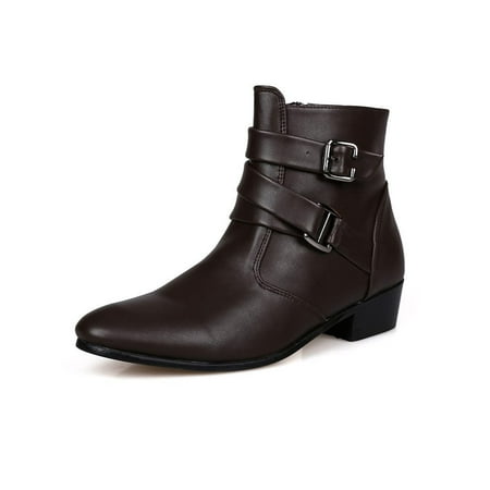 Gomelly Mens Ankle Booties Casual Boots Comfort Dress Boot Non-Slip Leather Shoes Formal Office Brown 10.5
Gomelly Mens Ankle Booties Casual Boots Comfort Dress Boot Non-Slip Leather Shoes Formal Office Brown 10.5