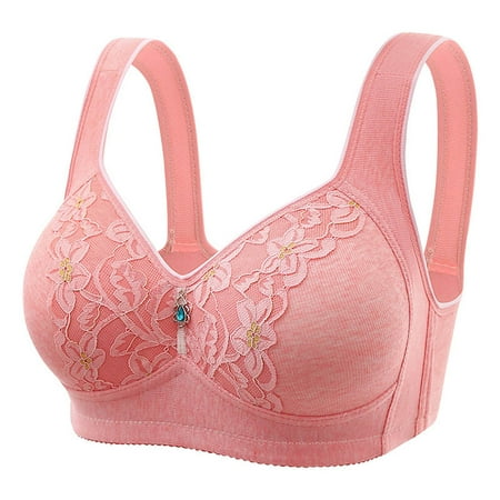 DeHolifer Bra for Women Sexy Lace Flower Trim Underwear Bra Without Steel Rings Sexy Vest Plus Size Lingerie Unbondage Nursing Bras Red 3XL
DeHolifer Bra for Women Sexy Lace Flower Trim Underwear Bra Without Steel Rings Sexy Vest Plus Size Lingerie Unbondage Nursing Bras Red 3XL