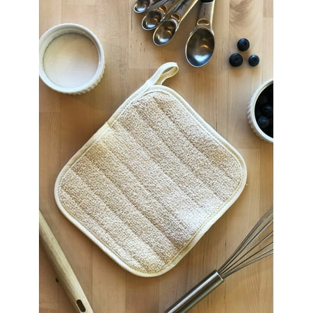 Made in The USA 100% Cotton Kitchen Everyday Square Pot Holder Heat Resistant Coaster Potholder for Cooking and Baking 100% American Cotton - Set of 3
Made in The USA 100% Cotton Kitchen Everyday Square Pot Holder Heat Resistant Coaster Potholder for Cooking and Baking 100% American Cotton - Set of 3