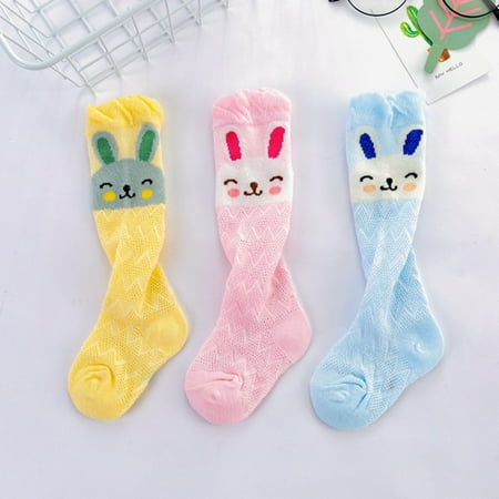 Beechoice 3 Pairs/Set Cute Cartoon Bear Carrot Unisex Baby Summer Breathable Cotton Mesh Stretch Long Tube Socks
Beechoice 3 Pairs/Set Cute Cartoon Bear Carrot Unisex Baby Summer Breathable Cotton Mesh Stretch Long Tube Socks