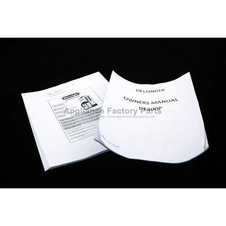 Delonghi OWNERS MANUAL OMDE400P