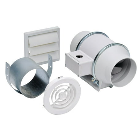 Soler And Palau Kit-Td100 Td-100 In-Line Fan Kit - White