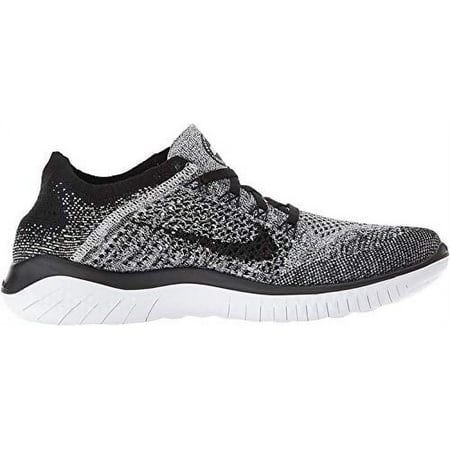 Nike Mens Free RN Flyknit 2018 942838 101 - Size 11.5 White/Black