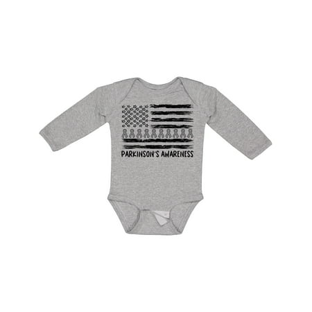 Inktastic Parkinson s Awareness Gray Ribbons and Flag Boys or Girls Long Sleeve Baby Bodysuit
Inktastic Parkinson s Awareness Gray Ribbons and Flag Boys or Girls Long Sleeve Baby Bodysuit