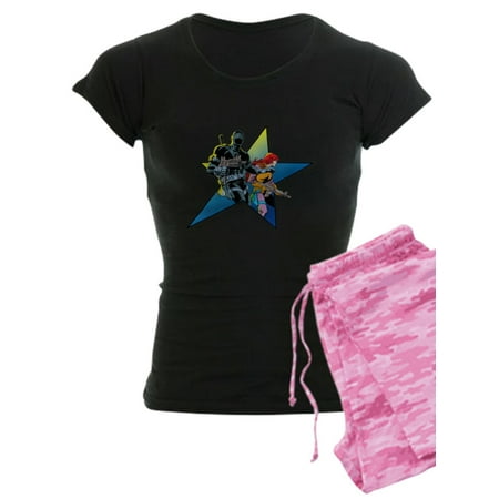 CafePress - G.I. Joe Snake Eyes And Scarle - Women s Dark Pajamas