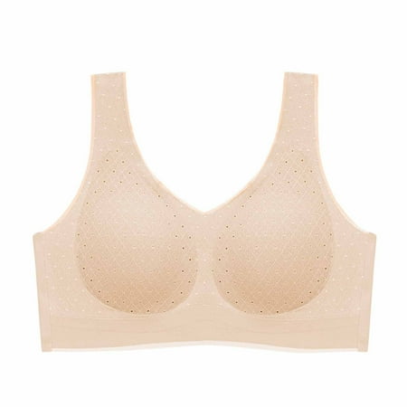 XIAOFFENN Women s Seamless Latex Sports Bra Comfortable Breathable Base Top Underwear Clearance
XIAOFFENN Women s Seamless Latex Sports Bra Comfortable Breathable Base Top Underwear Clearance